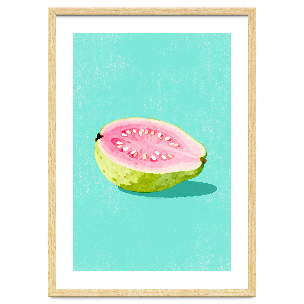Guava Fruit Illustration