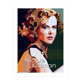 Nicole Kidman Hollywood Actress Retro Style (Print Only) thumbnail