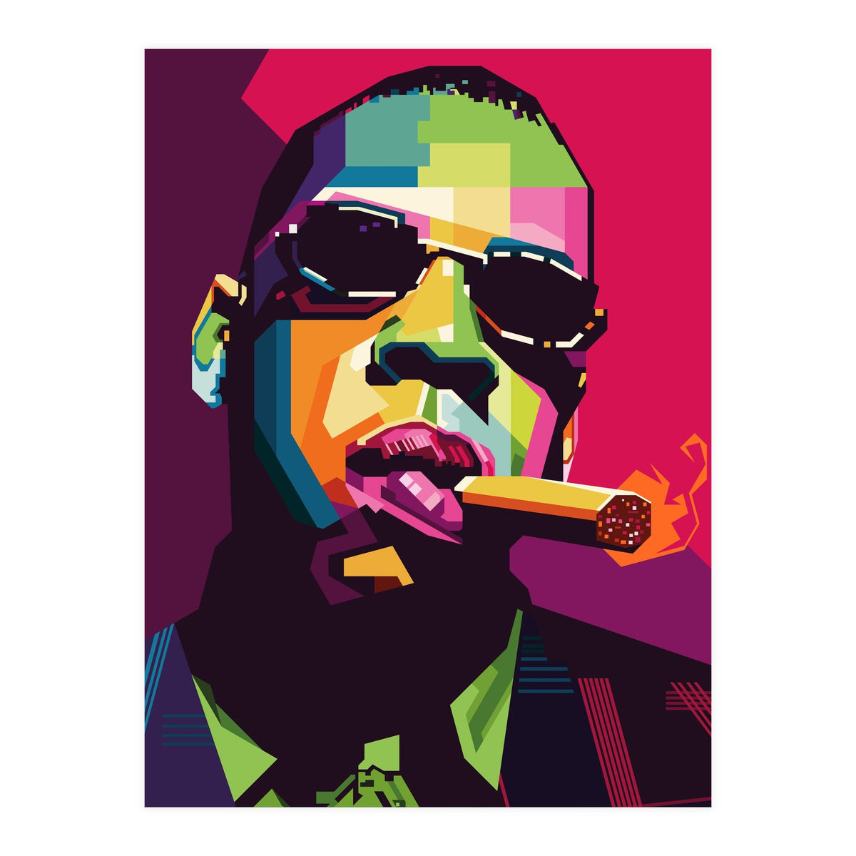 Jay Z Style WPAP (Print Only)