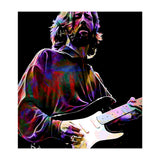 Eric Clapton Rock and Blues Guitarist Legend v4 (Print Only) thumbnail