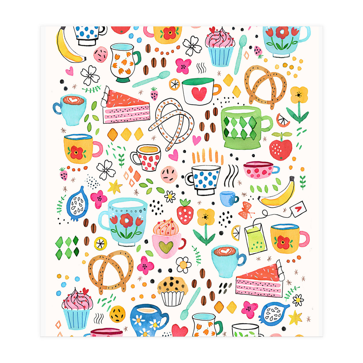 Coffee & Tea Snack Bakery (Print Only)