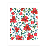 Red Blossom #society6 #decor #buyart (Print Only) thumbnail
