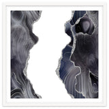 Black & Silver Glitter Agate Texture 05 thumbnail
