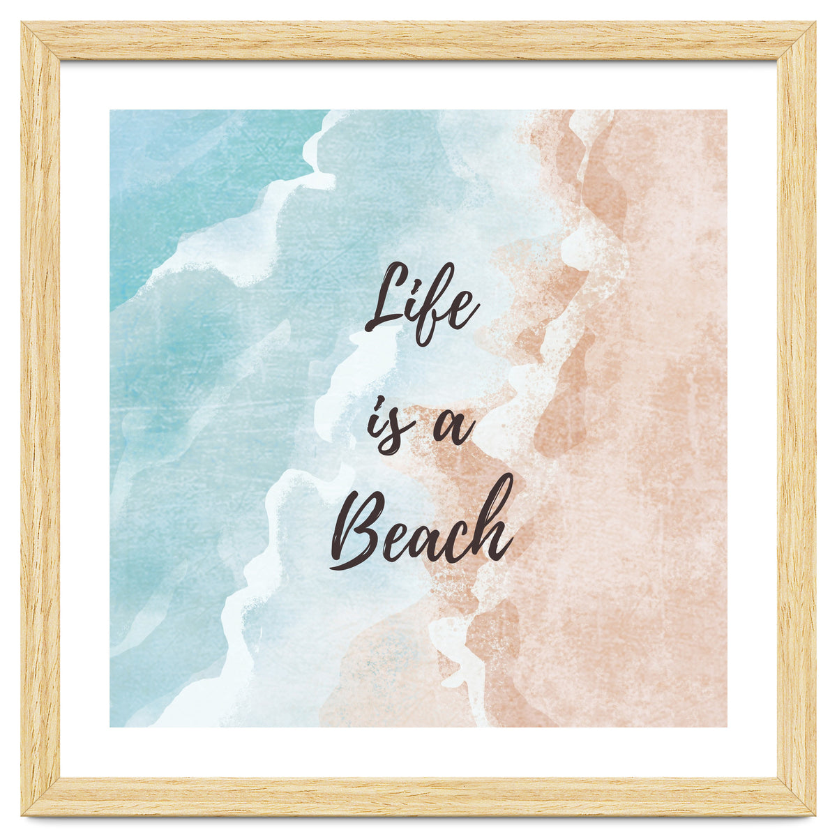 Life's a beach, enjoy the waves 🌊