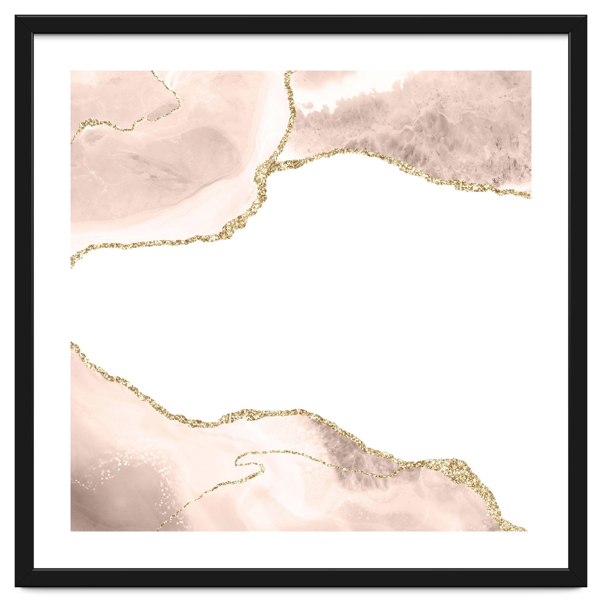 Ivory & Gold Agate Texture 06