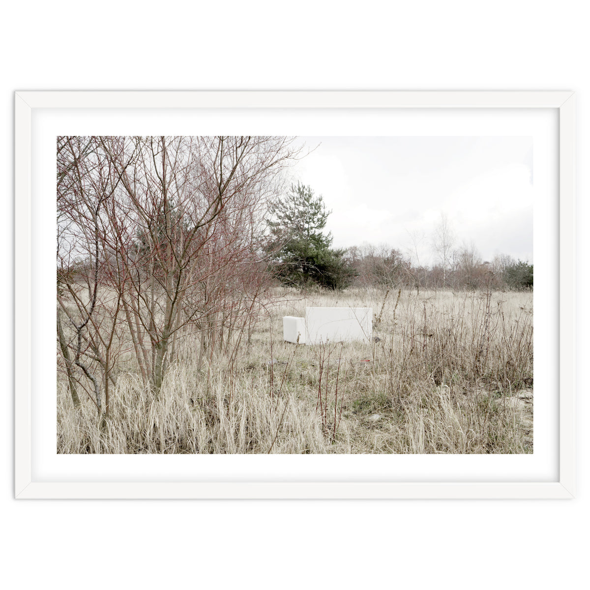 Abandoned Sofa in the middle of nowhere