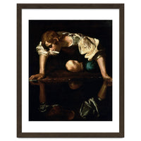 Caravaggio – Narcissus (ca. 1600) | Dramatic Baroque Masterpiece
