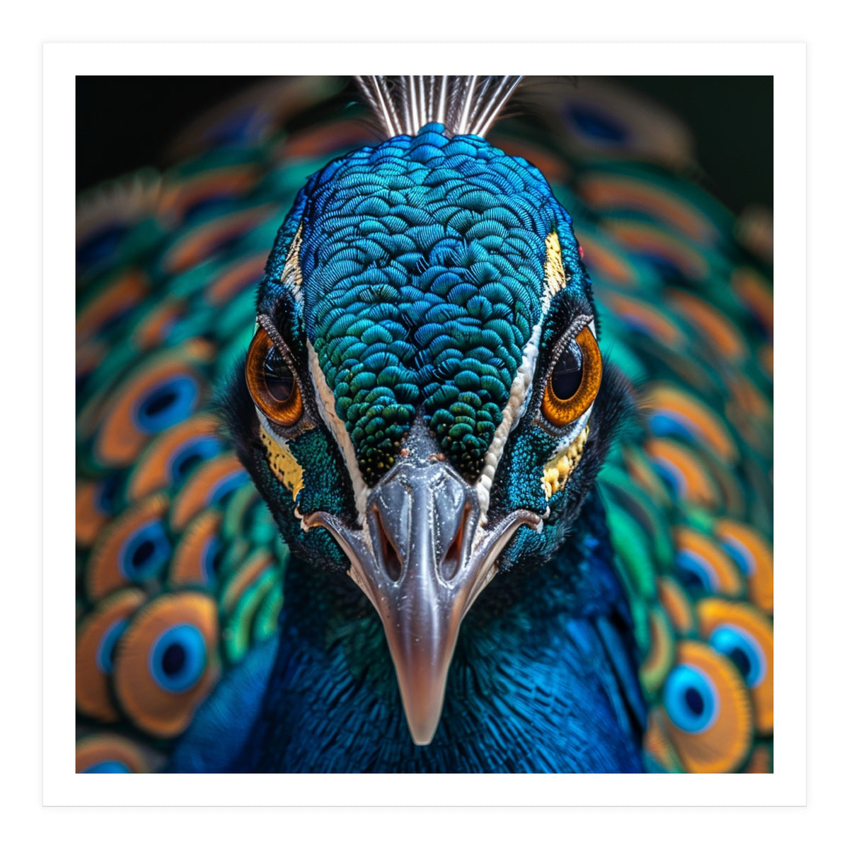 Majestic Peacock  (Print Only)