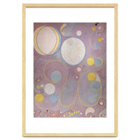 Hilma af Klint - The Ten Largest No 8 Adulthood Abstract Spiritual Geometry Art