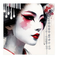 Porcelain Bloom Modern Geisha (Print Only)