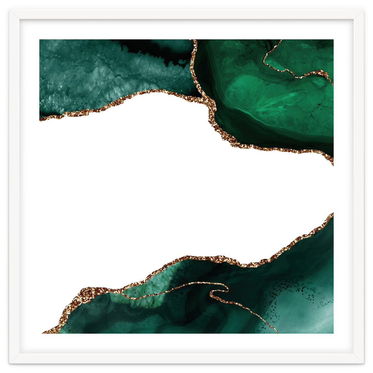 Emerald & Gold Agate Texture 11