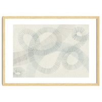 calming essentials Curved Lines blue