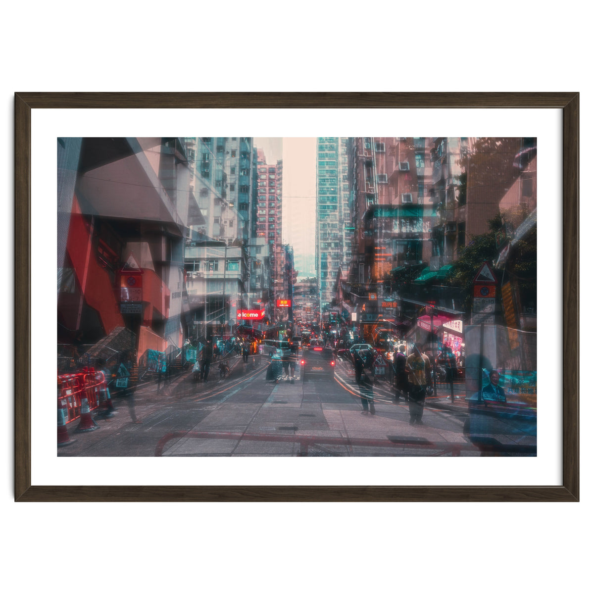 Street Photography - Double Exposure Sai Ying Pung