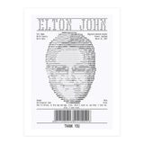 Receipt Art Elton John (Print Only) thumbnail