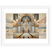Art Deco Gold Architecture