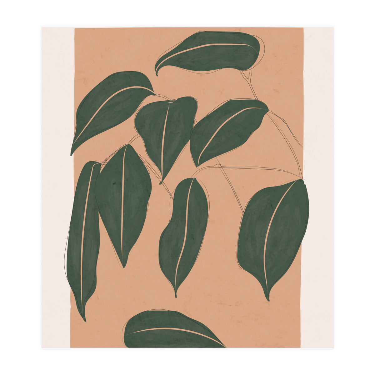 Tropical Leaves (Print Only)