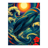 Whale Ocean Wave (Print Only) thumbnail