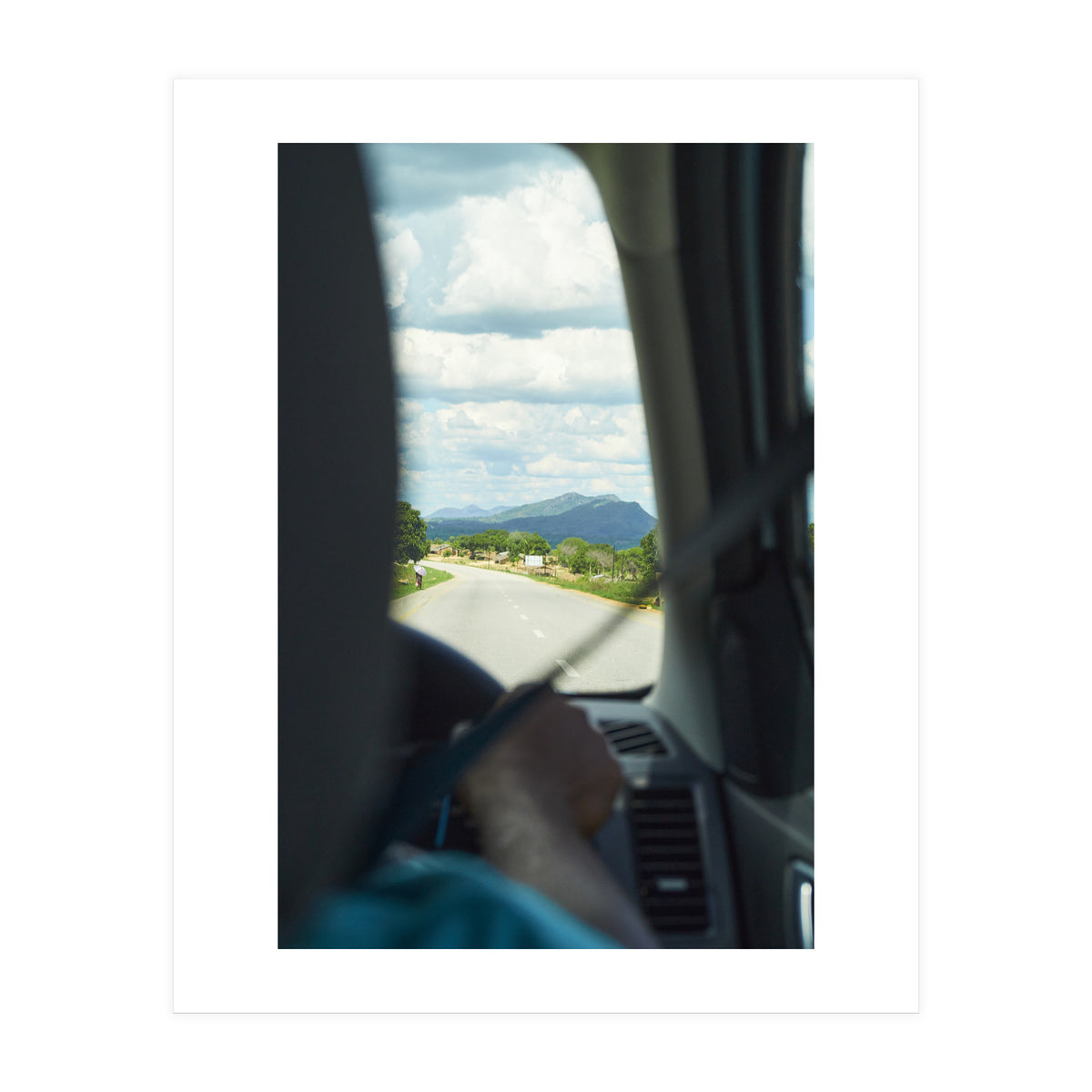 Driving Through Mozambique (Print Only)