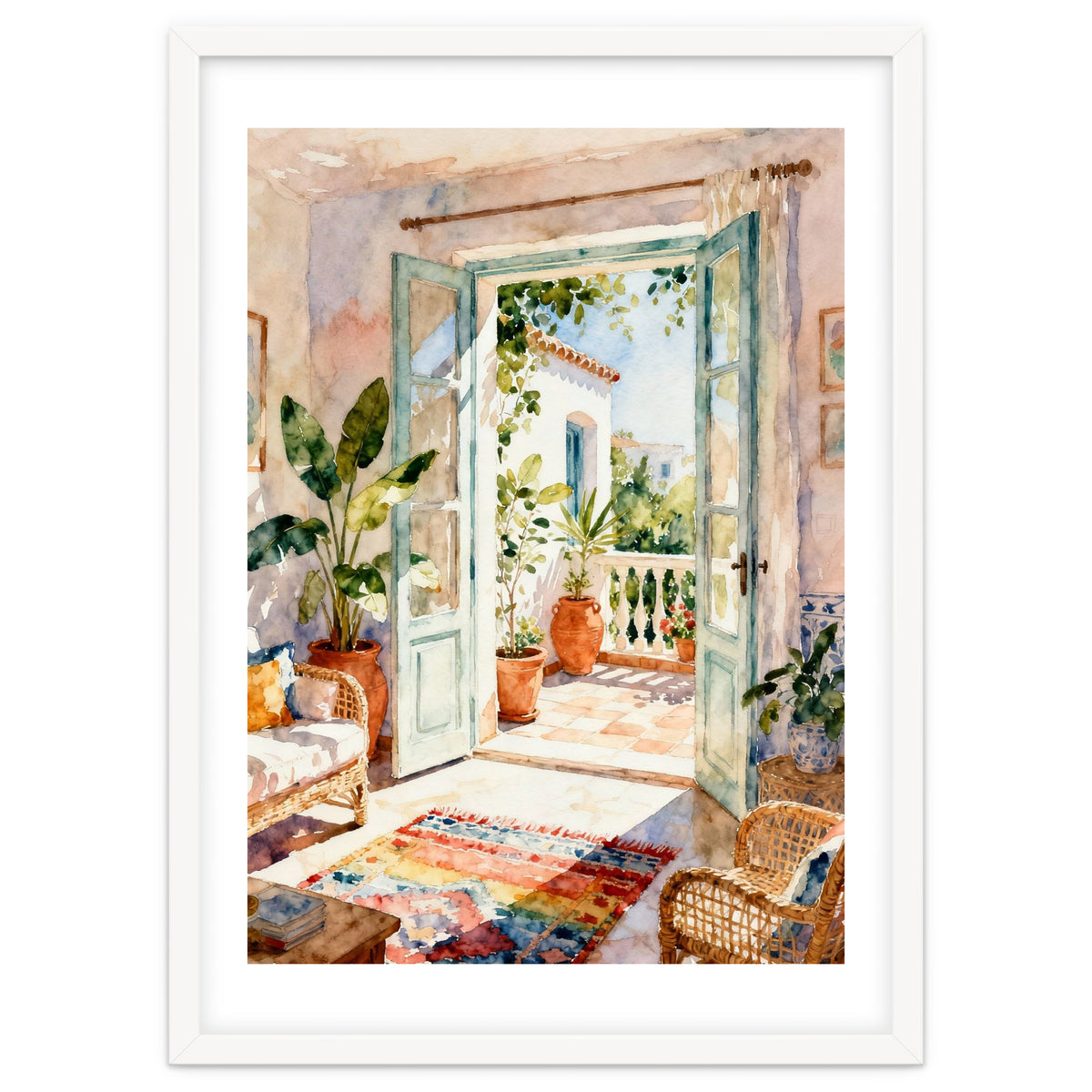 Matisse Inspired Living Room