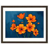 Orange Blue Flower thumbnail