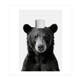 Bear, Toilet Paper Crown, Nursery Animal Art for Children (Print Only) thumbnail