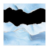Blue & Silver Agate Glitter Texture 03 (Print Only) thumbnail