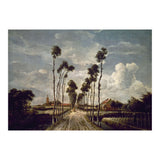 'The Avenue at Middelharnis', 1689, Oil on canvas, 103 x 141 cm. (Print Only) thumbnail