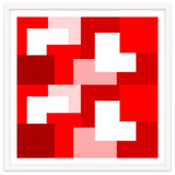 Red Abstract Square Tiles thumbnail