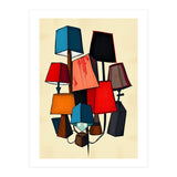 The Lamp Abstract Elegant (Print Only) thumbnail