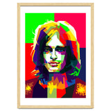 David Gilmour Pink Floyd Classic Rock Art WPAP thumbnail