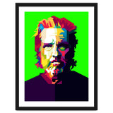 Jeff Bridges Hollywood Actor Pop Art WPAP thumbnail