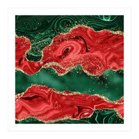 Christmas Glitter Agate Texture 01 (Print Only)