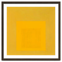 JOSEF ALBERS - HOMAGE TO THE SQUARE YELLOW