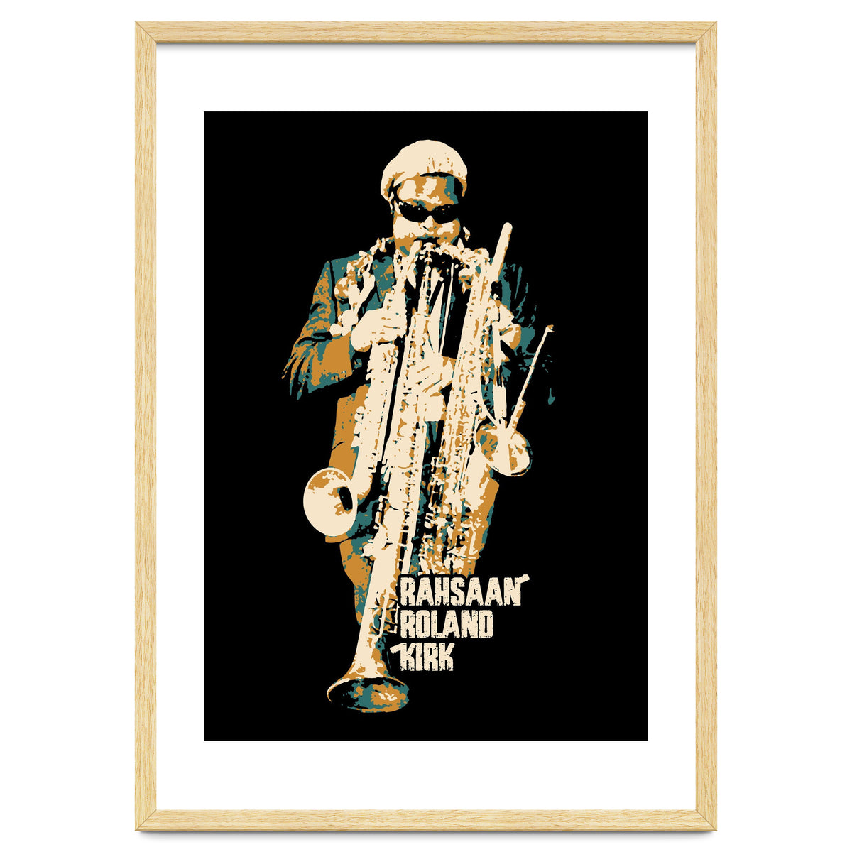 Rahsaan Roland Kirk Jazz Musician Legend