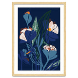 Florals At Night – Modern Illustration thumbnail