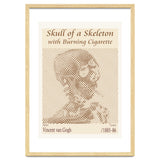 Skull of a Skeleton with Burning Cigarette - Vincent van Gogh (1885–86) thumbnail