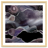 Black & Silver Glitter Agate Texture 01 thumbnail