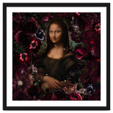 Mona Lisa And Dark Flowers thumbnail