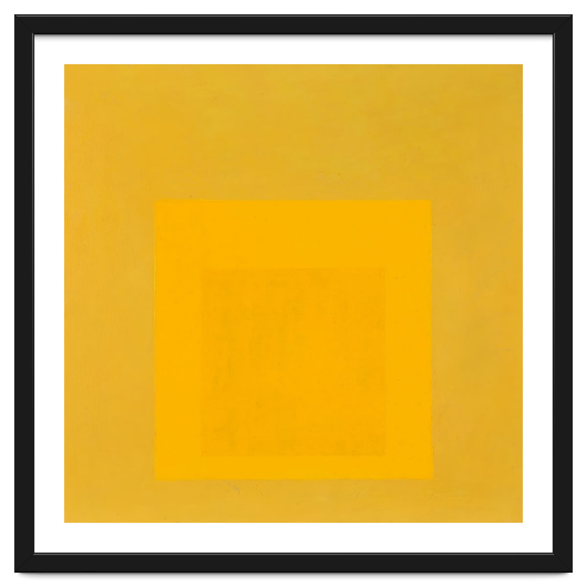 JOSEF ALBERS - HOMAGE TO THE SQUARE YELLOW