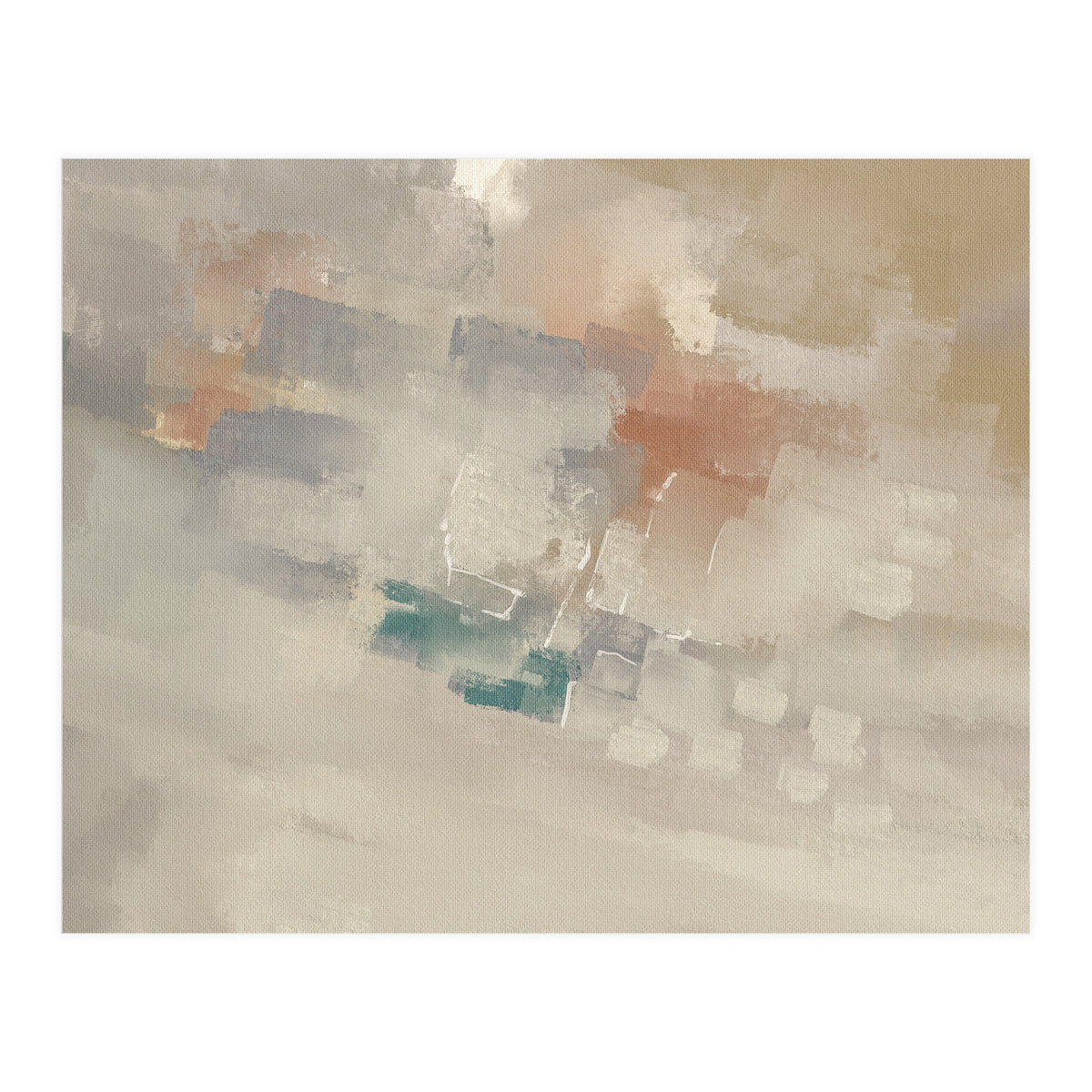 Abstract oil painting  (Print Only)