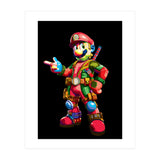 Mario Bros Action Fight Game 1 (Print Only) thumbnail