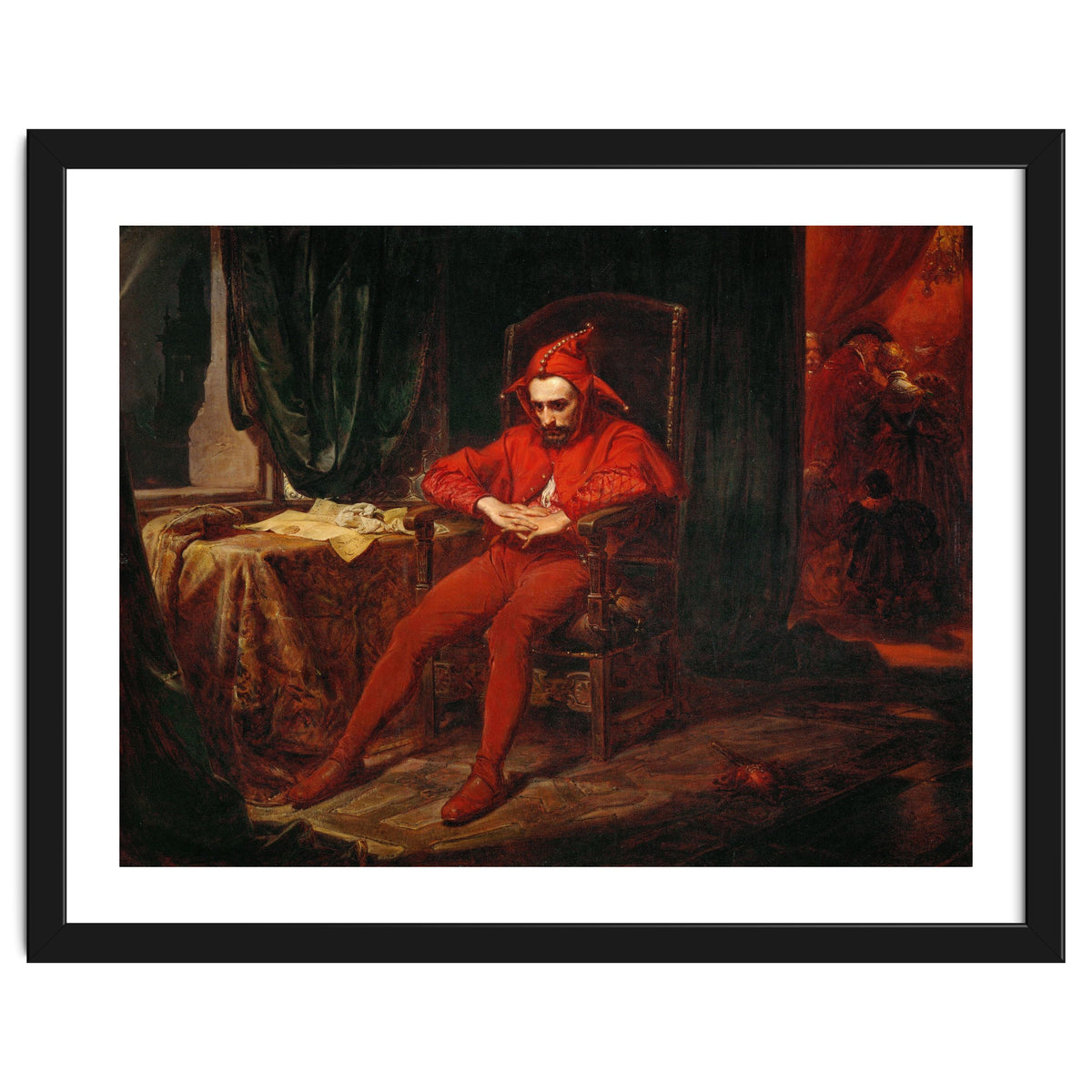 The court jester Stanczyk receives news of the loss of Smolensk (1514).