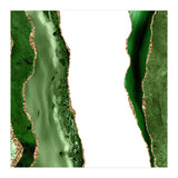 Green & Gold Agate Texture 20  (Print Only) thumbnail