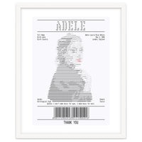 Receipt Art Adele