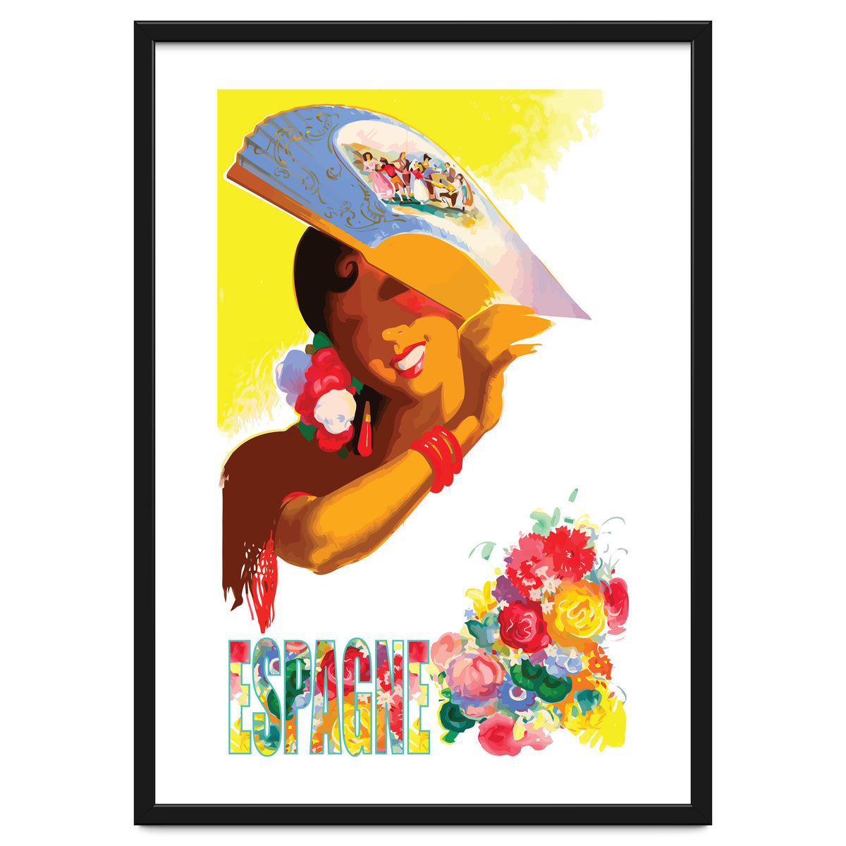 Spain, Woman With a Fan