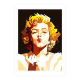 Marilyn Monroe Vintage Illustration Trending Now (Print Only) thumbnail