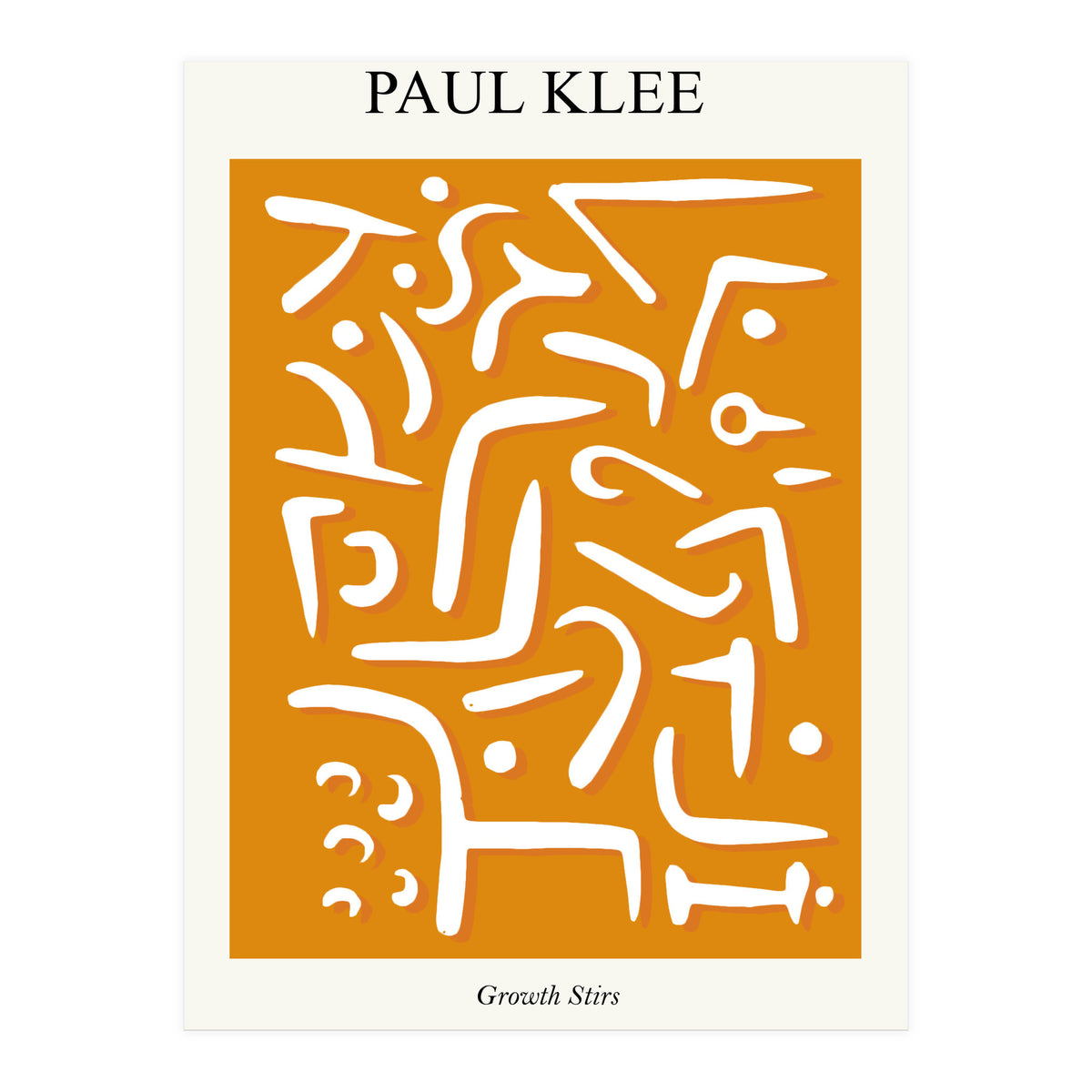 Growth Stirs  Inspired by Paul Klee (Print Only)