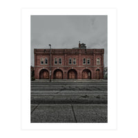 Central Fire Hall No 1 Color Version (Print Only)
