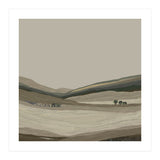 Muted Landscape oil painting  (Print Only) thumbnail