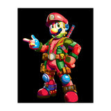 Mario Bros Action Fight Game 1 (Print Only) thumbnail